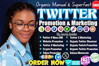 twitter x marketing, promotion and shoutout for organic growth, twltter mass dm