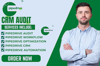 audit clean optimize pipedrive CRM workflow pipeline pipedrive automation issues