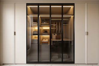 3d design kitchen wardrobe