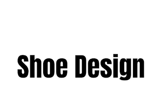 do 3d design and shoe design