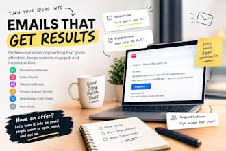 do email copywriting for your ads or message