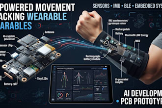 develop ai powered movement tracking wearables with sensors and embedded systems