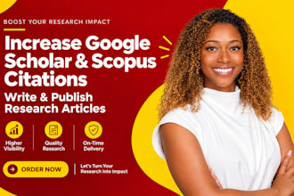 increase google scholar scopus citation write and publish research article