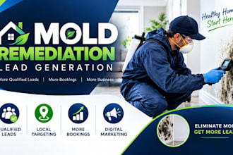 generate mold remediation leads mold removal leads facebook google ads