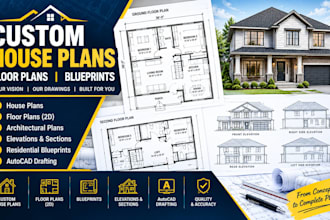 create custom house plans 2d floor plans and residential blueprints