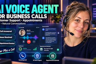 build an ai voice agent for calls customer support or appointments