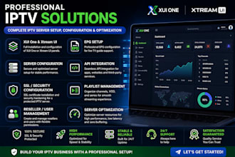provide proffessional iptv setup and troubleshooting