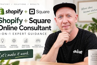be your shopify or square online website consultant