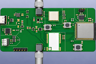 design rf wireless pcb, antenna, impedance control and gerber files in kicad