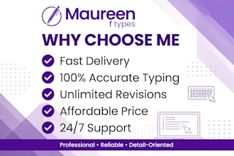 do data entry and typing work accurately