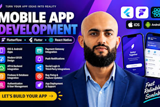 build flutterflow mobile app ios app development react native flutter developer