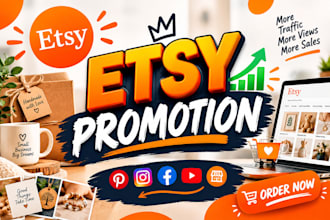 do shop promotion, etsy store promotion, etsy rank etsy sales and boost traffic