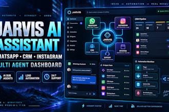 setup jarvis ai assistant dashboard whatsapp crm instagram multi ai sub agents