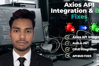integrate rest apis in react using axios