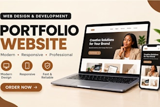 personal portfolio website design and development