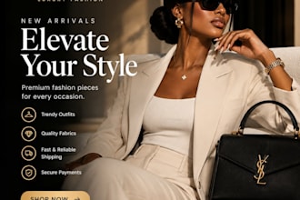 design professional social medial posts and ads