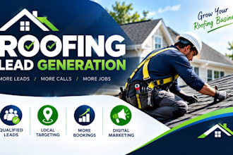 generate roofing leads marketing roofing contractor leads facebook google ads