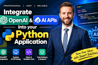 integrate openai and ai apis into your python application
