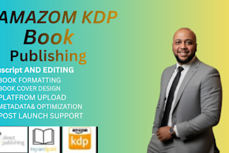 self publishing specialist helping authors format prepare, and publish polished