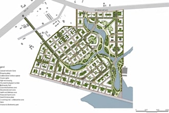 site plans, master plan and landscape layout design for real estate developments