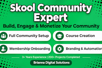 set up and customize your skool community professionally