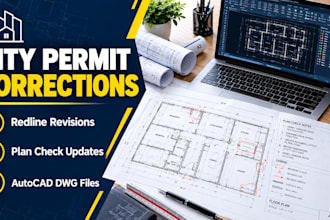 fix city comments and permit drawing corrections