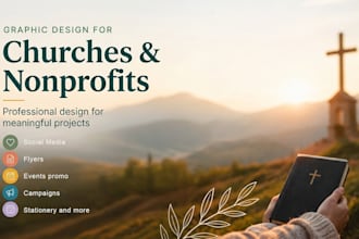 create social media and branding for nonprofit