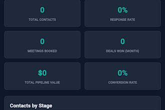 build a unified CRM lead generation web app for your business