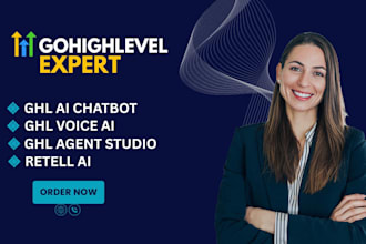 be your gohighlevel expert, ghl voice ai agent, ai chatbot ghl VA ghl a2p 10dlc