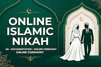 conduct your online islamic nikah in the UK with documentation