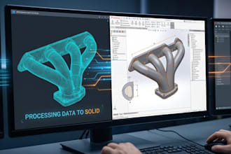 reverse engineer 3d scans to cad