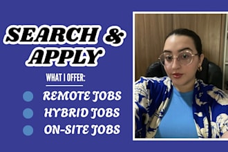 do job hunting and job application for remote jobs