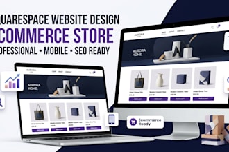 build a profitable ai squarespace store, dropshipping store, squarespac website