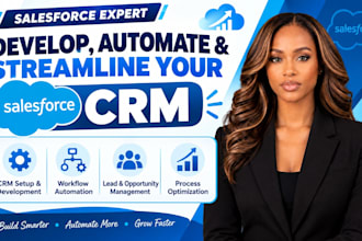 develop automate and streamline your salesforce CRM