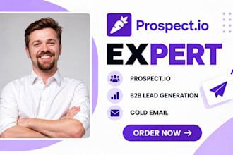 setup prospect io b2b lead generation cold email outreach automation