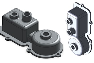 design mechanical cad parts, parametric model, 3d cad model, for manufacturing