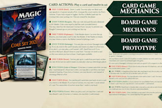 do card game art card game mechanics trading card board game prototype design