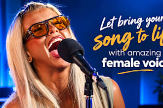 bring your rnb and neo soul song to life with soulful vocals