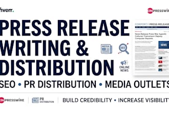 write and distribute professional press release via ein presswire media pr