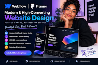 do webflow website design, framer website, figma to webflow, webflow developer
