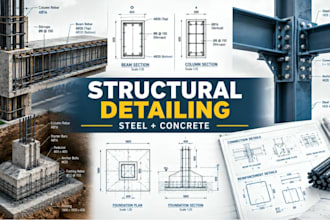 design reinforced concrete, steel and wood structures