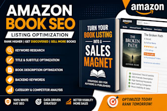 optimize your amazon book listing with SEO keywords