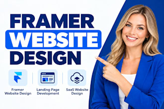 build framer website design framer landing page development saas website design