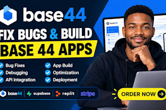 fix base 44 bugs and build or debug your base 44 web app