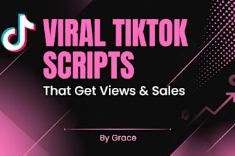 viral tiktok scripts, instagram captions and sales ad copy