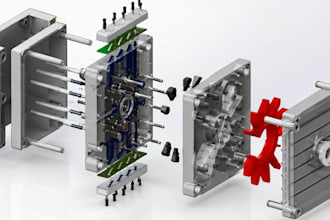 design 3d cad models and stl files for plastic enclosures and electronic housing