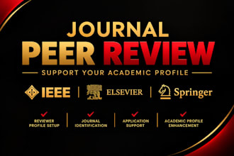 do journal peer review in ieee springer or elsevier for eb1 eb2 niw processing