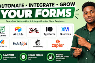 automate zoho forms airtable tally typeform  qualtrics 123 form builder, zapier