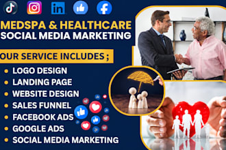 medspa social media marketing manager dentist, healthcare clinics doctor surgeon