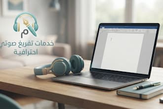 do accurate arabic audio transcription